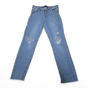 GAP Women's Straight Leg Blue Jeans